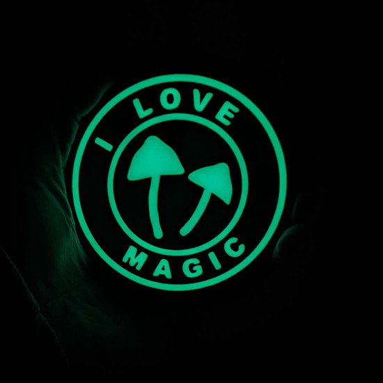 Костер зі стабілізованої деревени "I love magic".