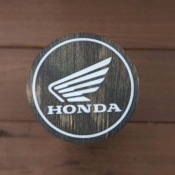 Костер зі стабілізованої деревени "Honda".