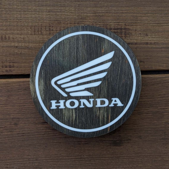 Костер зі стабілізованої деревени "Honda".